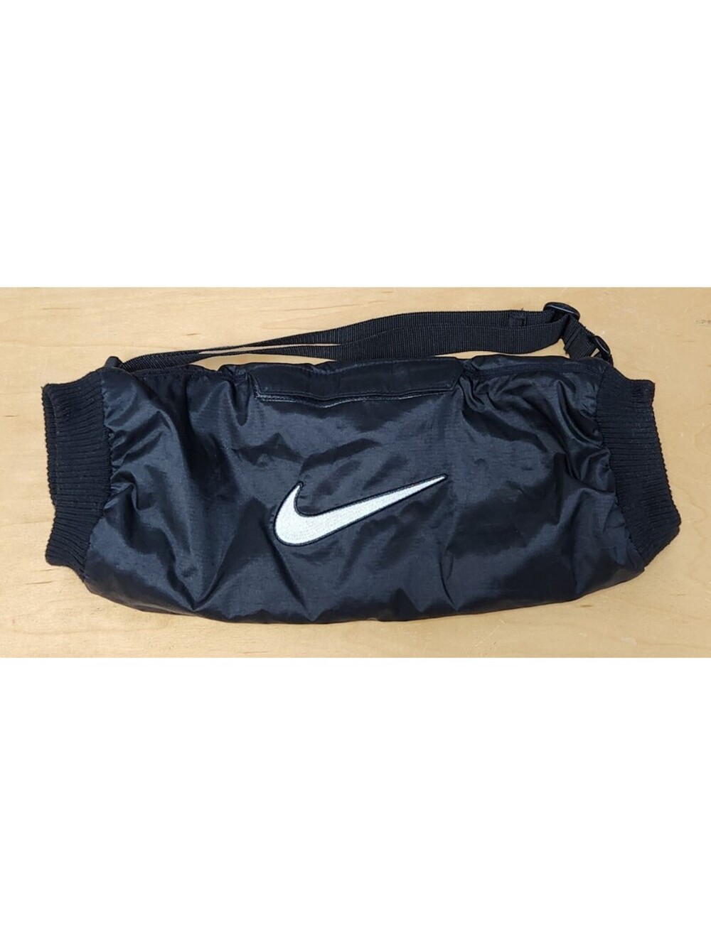 Nike Pro Hyperwarm Football Hand Warmer Pouch Black Embroidered Swoosh OSFM